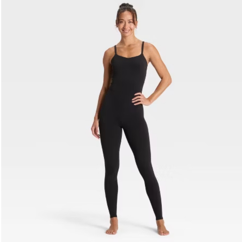 Women's Black Jumpsuit Pilates